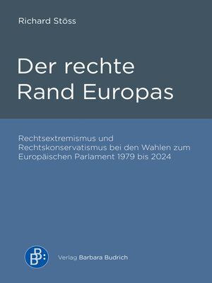 cover image of Der rechte Rand Europas
